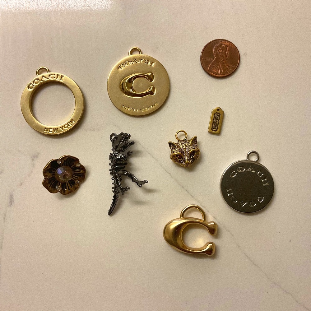 LOT Rare and Limited Edition COACH Jewelry Charms 2